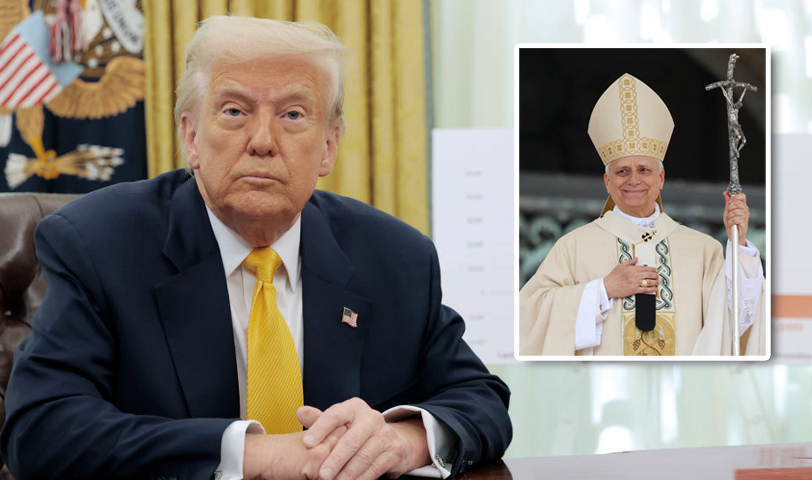 Presidente Donald Trump invita al papa León XIV a visitar la Casa Blanca
