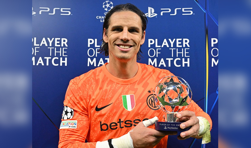 Yann Sommer, elegido el MVP del Inter – Barca en la vuelta de semis por la Champions League