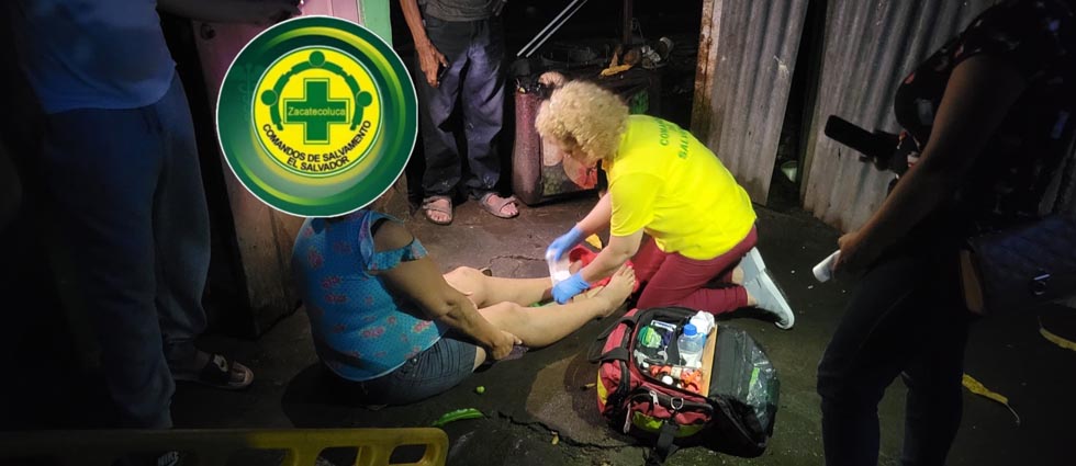 Mujer acaba en el hospital tras sufrir una caída en su vivienda en La Paz