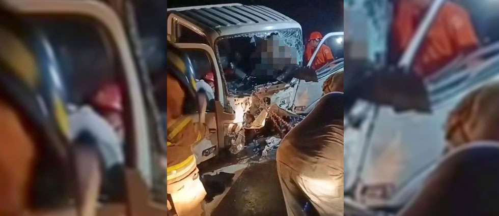 Reportan varios lesionados tras grave siniestro vial en San Vicente