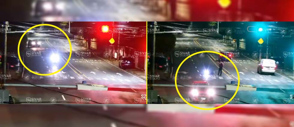 Conductor arrolla a motociclista y se da a la fuga en San Salvador