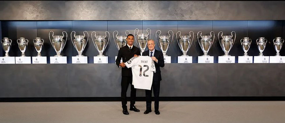 El Madrid presenta oficialmente a Trent Alexander-Arnold
