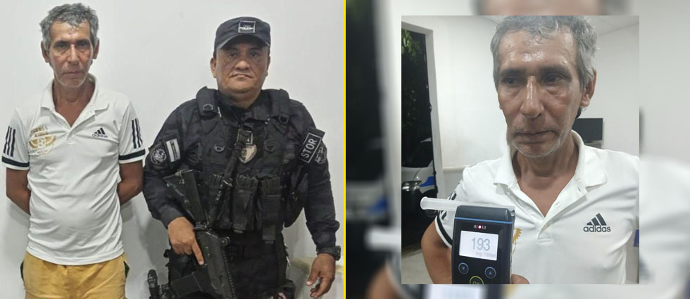 Arrestan en control vehicular a un ebrio al volante en Chalatenango