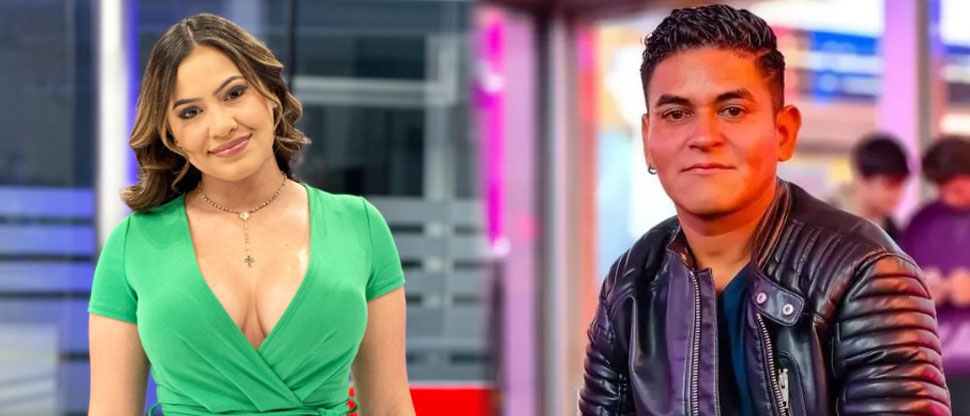Influencer hondureña le da tremendo beso a Herminio “el ayo” y manda curioso mensaje