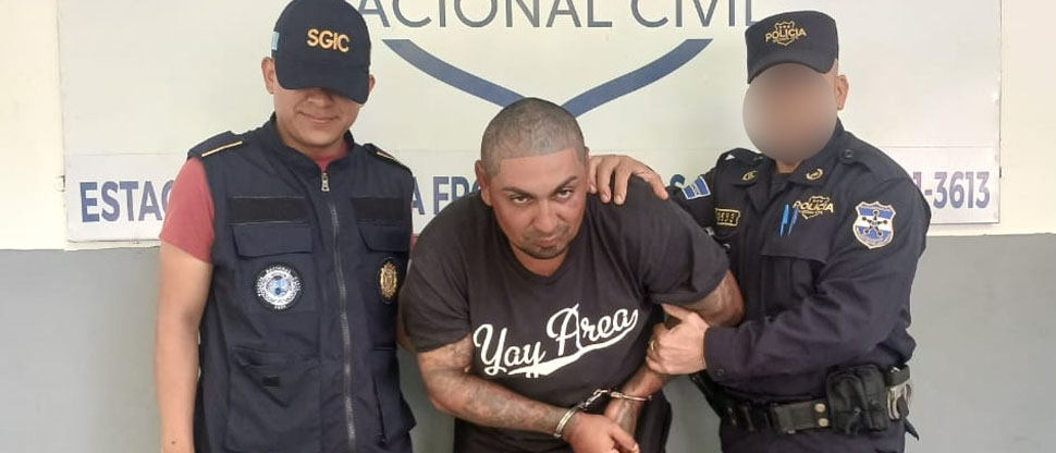 Entregan a autoridades salvadoreñas al Barranco, marero que se escondía en Guatemala 