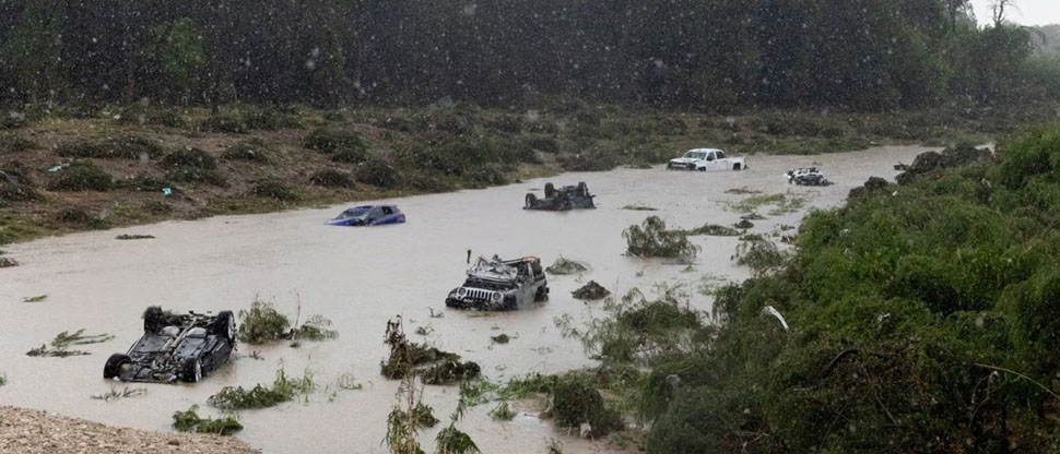 Cinco fallecidos tras el paso de fuertes lluvias en Texas