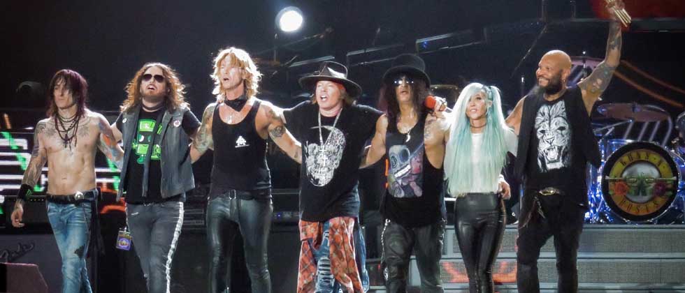 Guns N’ Roses llega a El Salvador este próximo 4 de octubre en el estadio Cuscatlán