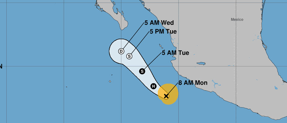 Tormenta Bárbara gana fuerza y se convierte en huracán