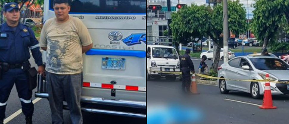 Capturan a microbusero responsable de accidente donde un motociclista falleció
