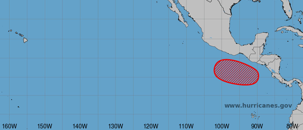 Confirman que existen altas probabilidades de que se forme nueva depresión tropical frente a Centroamérica 