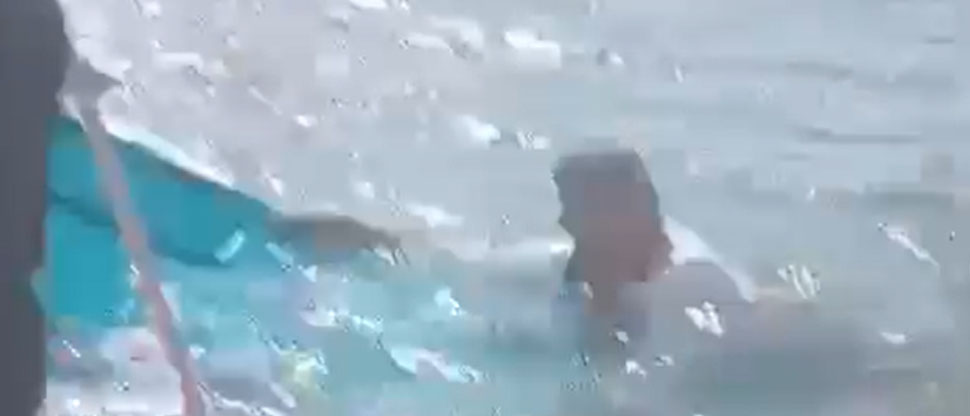 Revelan video de los intentos de los lancheros por rescatar a pasajeros de lancha que naufragó en Guatemala