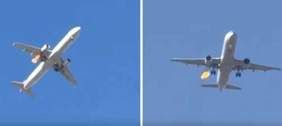 Pánico en el cielo: Avión regresa de emergencia tras fallas y estallidos en el motor