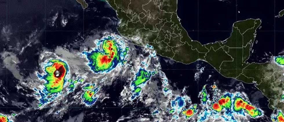 Huracán Bárbara se degrada a tormenta tropical frente a las costas mexicanas