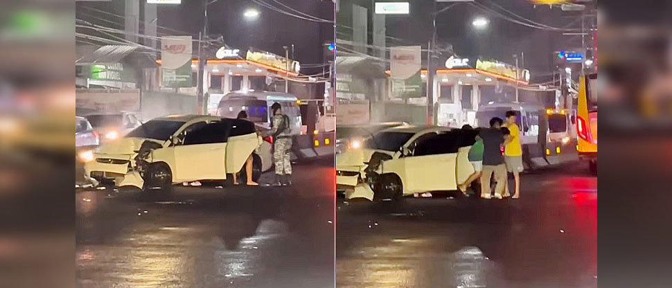 Después de chocar vehículo fueron capturados borrachos, con drogas y dinero en efectivo