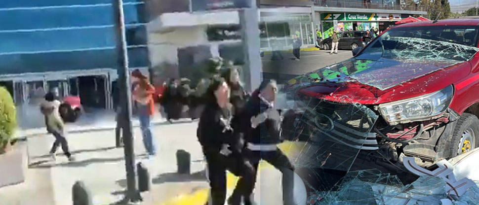 Chile: momento cuando personas corren por sus vidas tras potente sismo