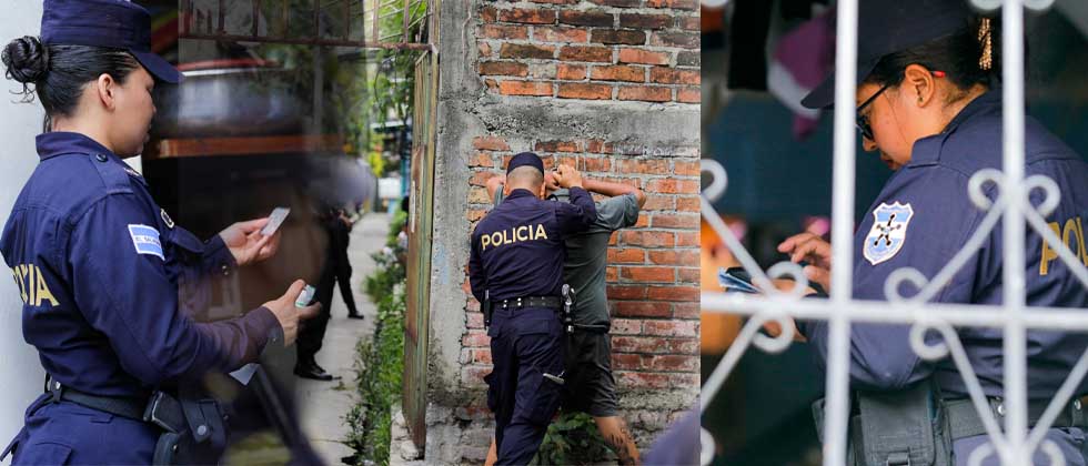 Cerco de seguridad: Inspeccionan casa por casa en colonias de San Bartolo, Ilopango
