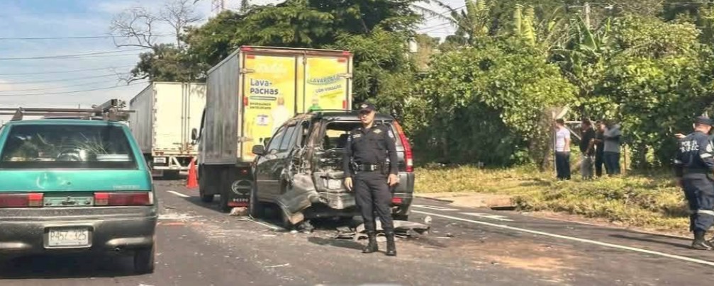 Reportan múltiple accidente de tránsito en Sonsonate