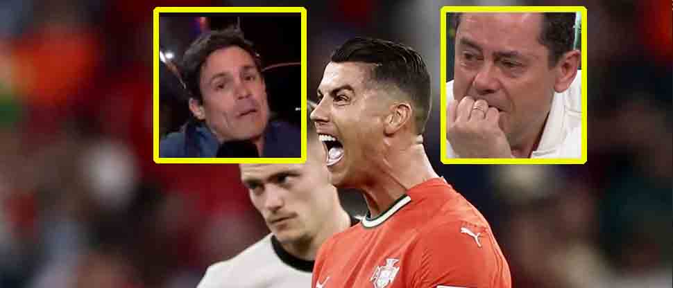 Cristiano Ronaldo envía saludos a Tomás Roncero y Edu Aguirre tras ganar un nuevo título