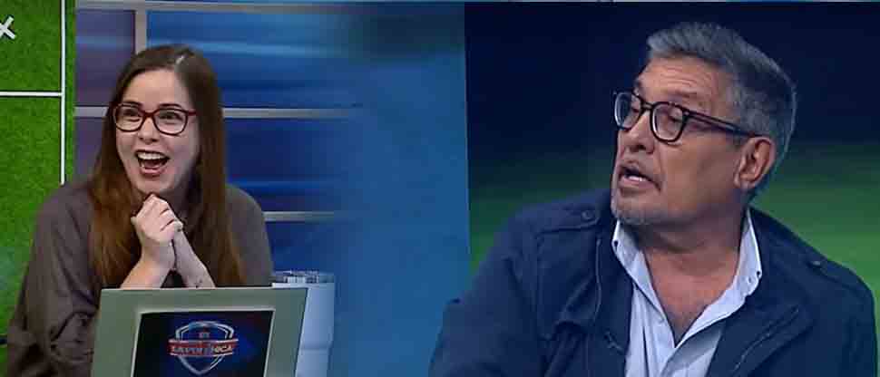 Bundio le lanza un piropo a Diana Escobar en vivo y le «para el carro»