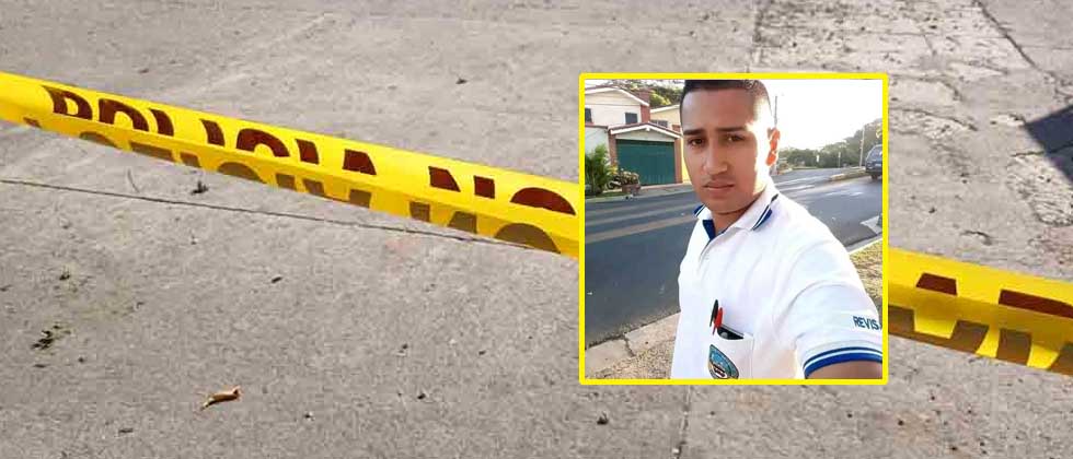 Él era Luis, motociclista que perdió la vida tras estrellarse con un bus