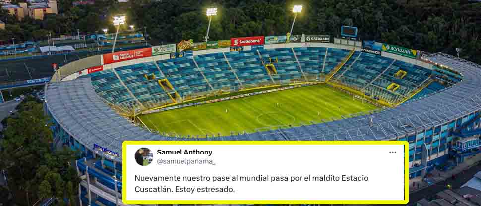 Periodista panameño llama al estadio Cuscatlán  maldito