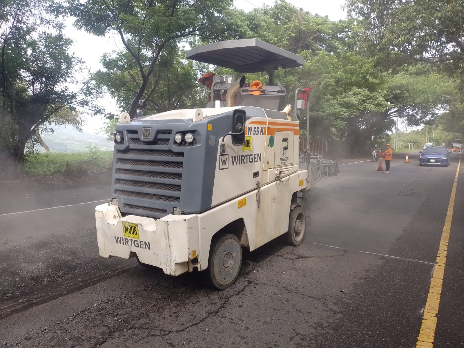 Anuncian paso restringido en carretera a Suchitoto por intervención de cárcava