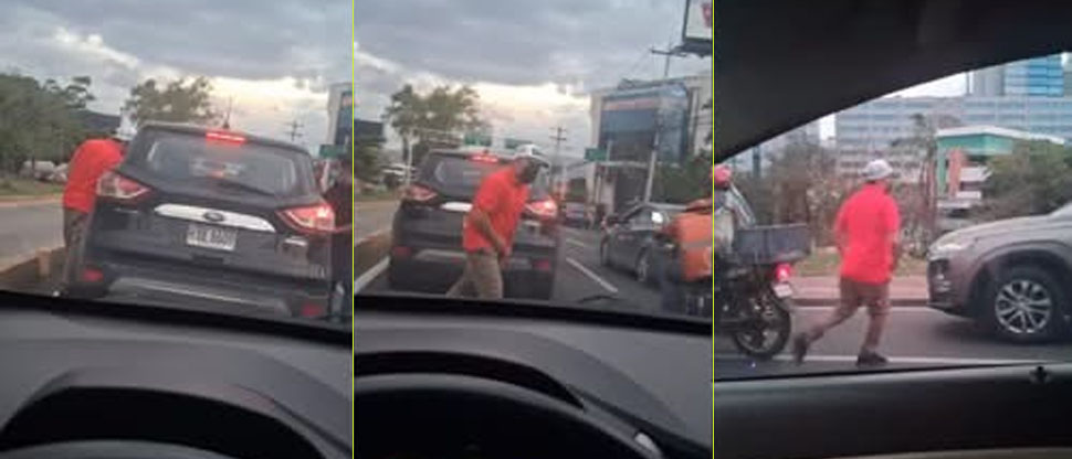 Honduras: ladrones aprovechan el tráfico para robar a conductores en Tegucigalpa