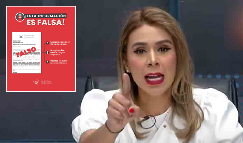 Marcela Villatoro critica al gobierno tras caer en la falsa información sobre impuestos a las remesas