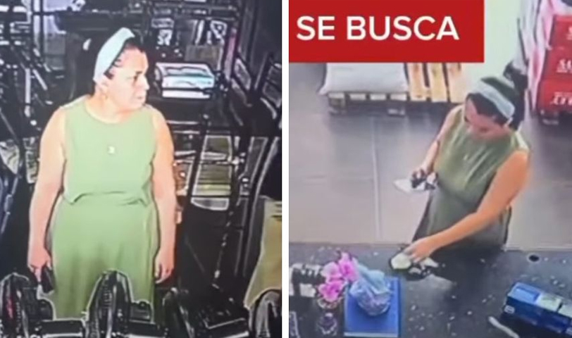 Mujer se lleva miles de dólares en productos de un almacén de electrodomésticos