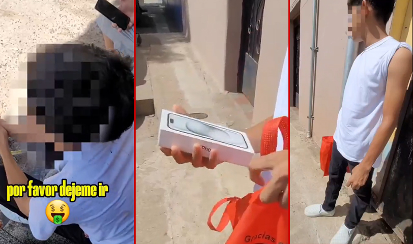 Robo frustrado: atrapan a sujeto que intentó robarse dos iPhone en el Puerto de La Libertad