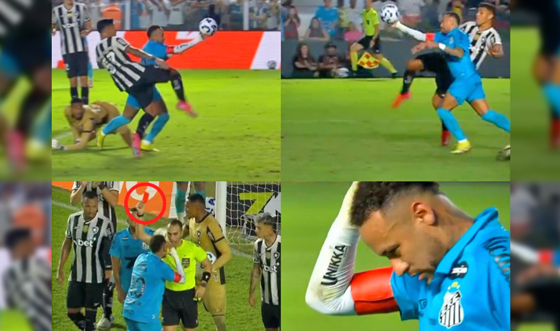 “La mano de dios versión Temu”: expulsan a Neymar tras meter un gol con la mano
