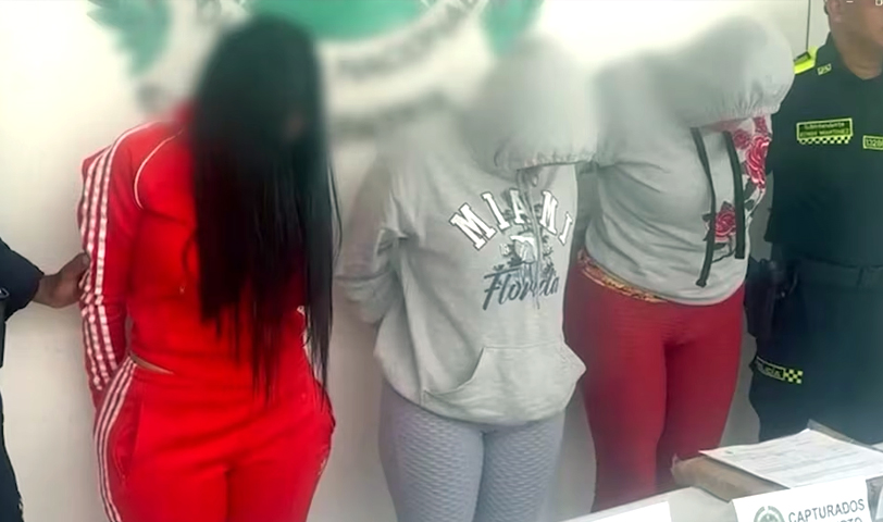 Colombia: caen “las Mamacitas”, banda de mujeres que drogaban y robaban a extranjeros