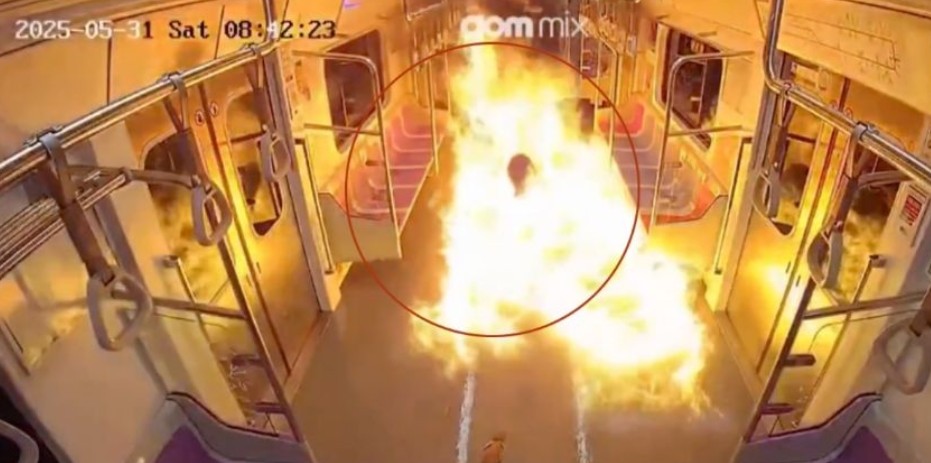 Hombre despechado incendió el metro en Corea del Sur tras divorciarse de su esposa