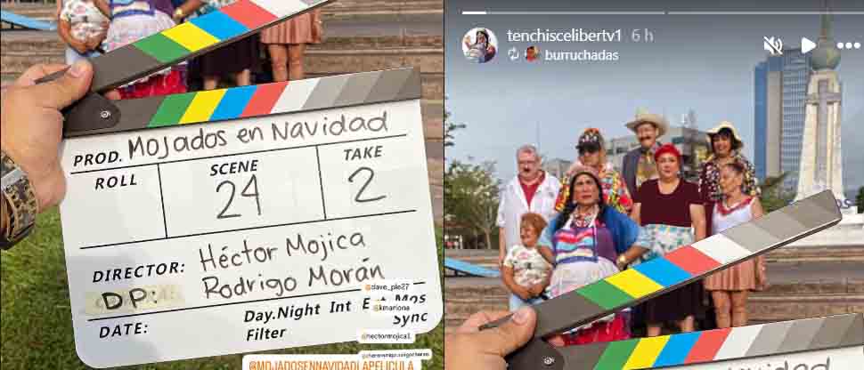 La Techis inicia las grabaciones de su película «Mojados en Navidad»