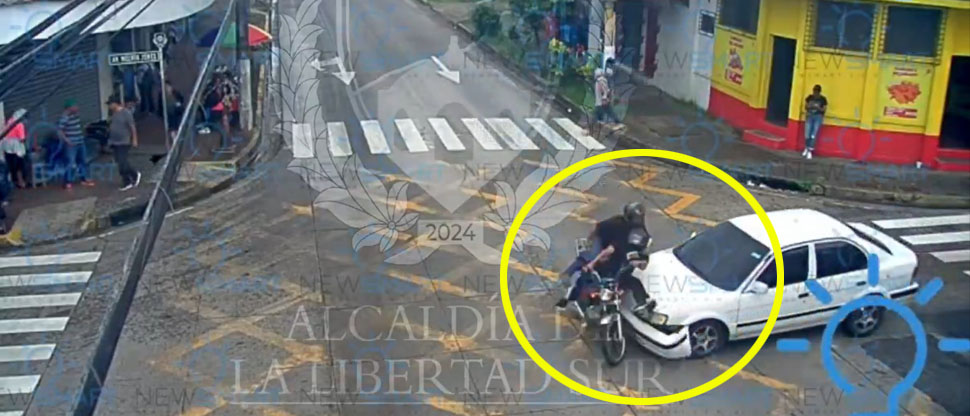 Accidente de tránsito deja dos motociclistas lesionados en La Libertad