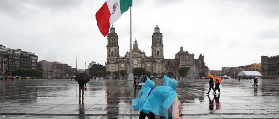 Alerta roja en Ciudad de México por lluvias e inundaciones