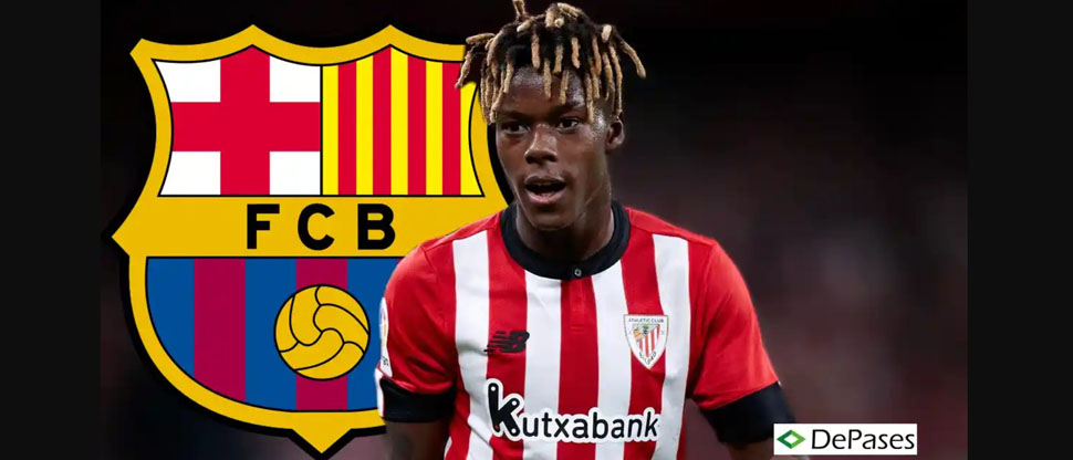Deco se reúne con el agente de Nico Williams en Barcelona
