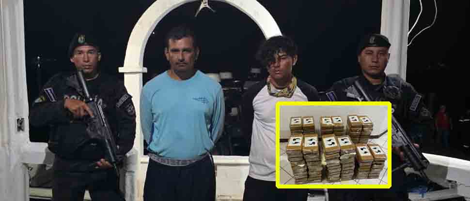 Policía Costera da duro golpe al narcotráfico al decomisar 134 kilos de cocaína