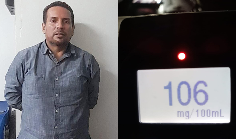 Conductor ebrio provoca accidente y deja a dos trabajadores gravemente lesionados
