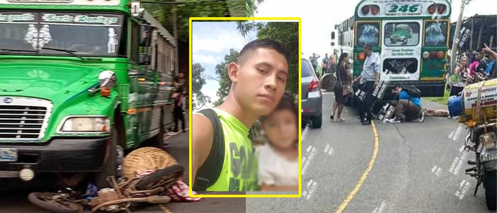 Él era Melvin, panadero que falleció tras intentar sobrepasar en una curva