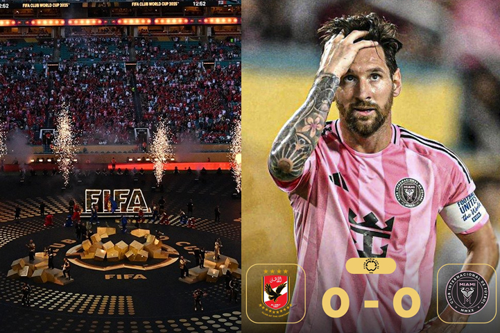 Nada para nadie: Inter de Miami y Al-Ahly empatan a cero en el partido inaugural del Mundial de Clubes