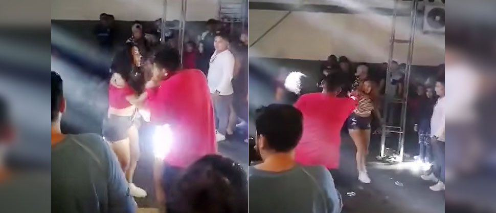 Baile en Sensuntepeque termina en jalones de cabellos