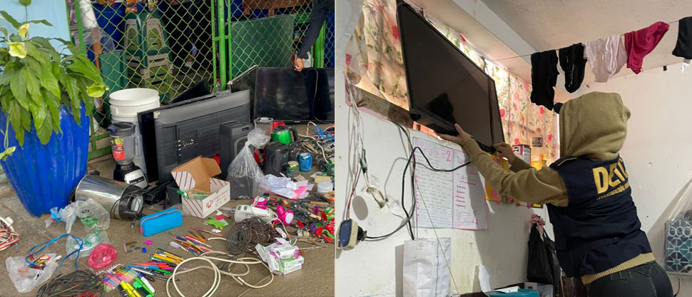 GUATEMALA: localizan televisores, teléfonos y otros objetos durante requisa en centro penal