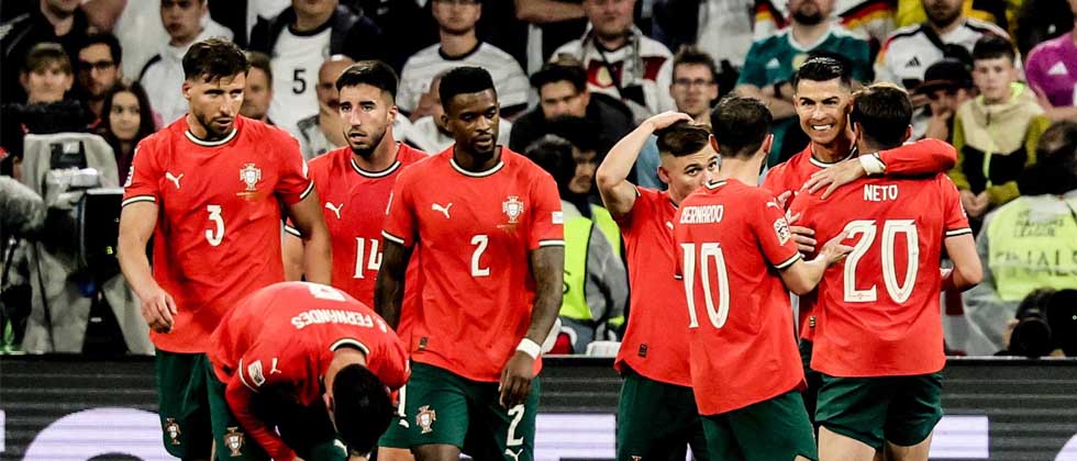Portugal vence a Alemania y es finalista de la UEFA Nations League