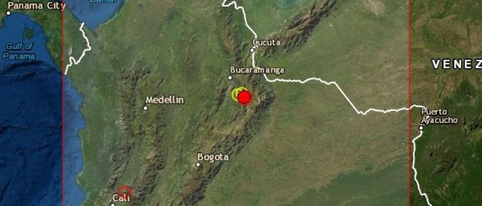 Fuerte sismo sacude a Bogotá y el interior de Colombia