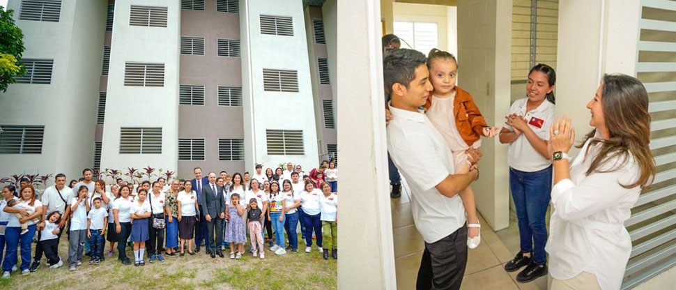 Ministerio de Vivienda entrega proyecto habitacional en barrio San Esteban S.S