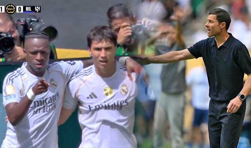 Así fue el primer gol del Real Madrid con Xavi Alonso como entrenador