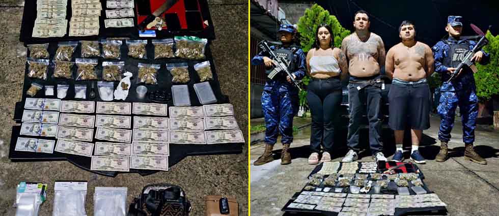 Capturan en Ciudad Versalles a tres sujetos que se dedicaban a vender drogas