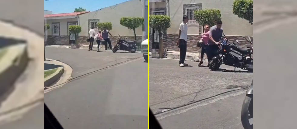 Captan nuevo acto de intolerancia en las calles de San Salvador