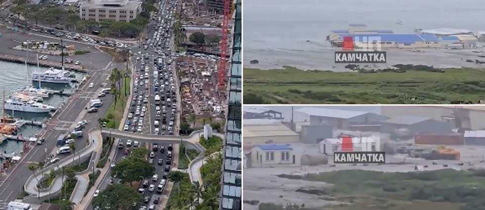 Alerta de tsunami en Hawái provoca caos vial: Japón, también alerta, mientras Kamchatka ya está afectada